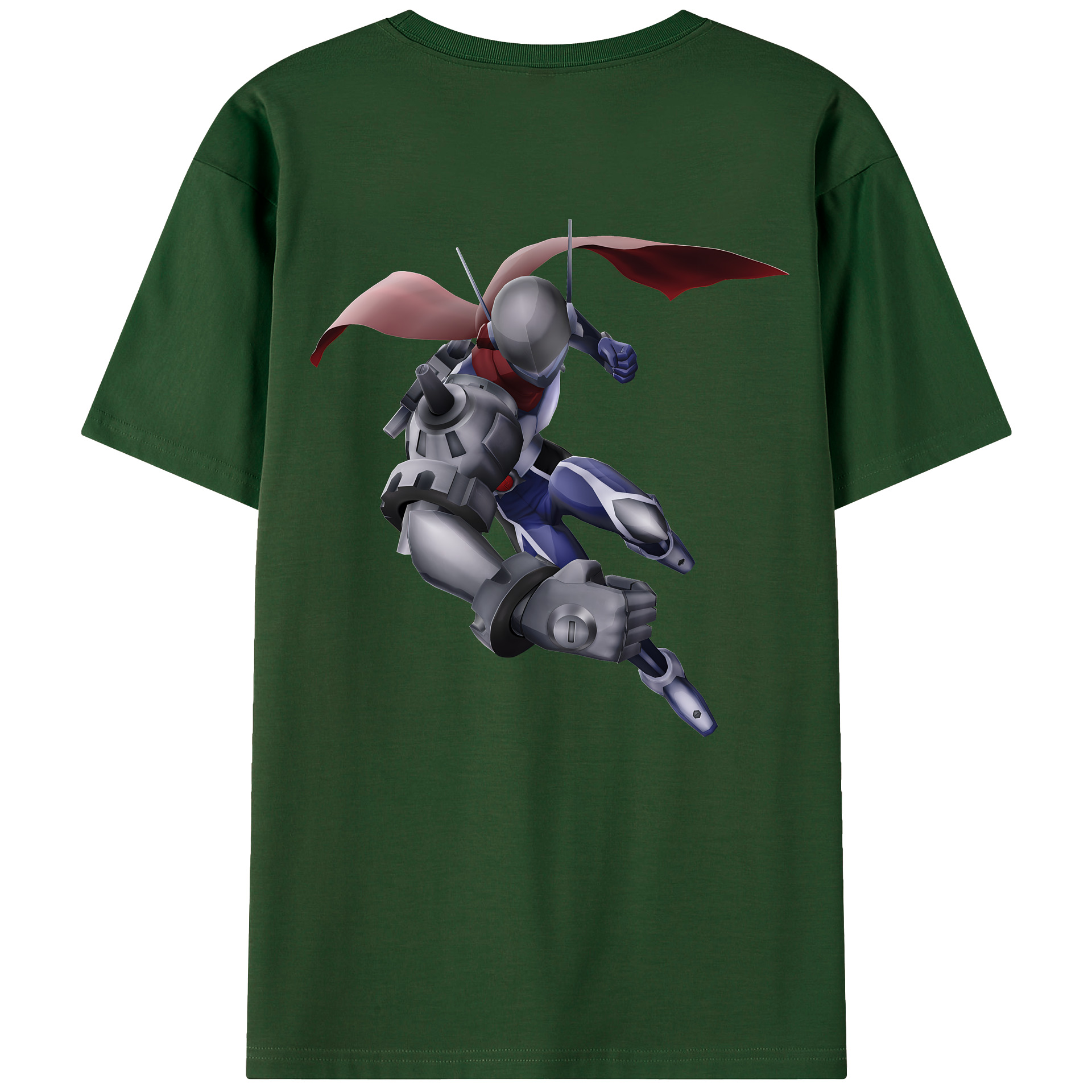 （画像用） Digimon デジタルモンスター/デジモン 綿100％半袖Tシャツ（背面プリント）